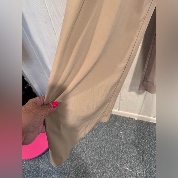 Zyia Wide Leg Khaki Pants, Size XL - Picture 2 of 11